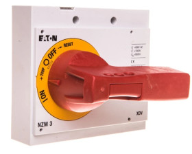 Napęd bezpośredni czerwono-żółty z blokadą NZM3-XDVR 260140