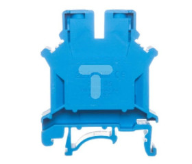 Złączka szynowa 1-torowa ZJU-2,5/BL niebieska R34RR-07010000225