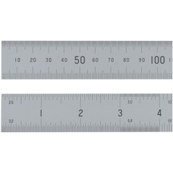 Fisher FC12 Satin Chrome Rule 300mm / 12in