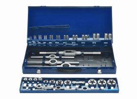 Zestaw gwintowników Eventus by Exact 10744 metryczny, drobny Mf3, Mf4, Mf5, Mf6, Mf8, Mf10, Mf12, Mf14, Mf16, Mf18, Mf20