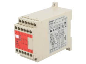 Moduł: przekaźnik bezpieczeństwa, 24VAC, 24VDC, Input: 2, G9SA G9SA-301 24AC/DC