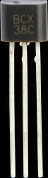 BCX38C Darlington transistor, NPN, 60V, 0.8A, 1W, TO-92