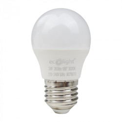 Żarówka Led 3W E27 P45 3000K CB-210606