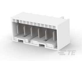 Listwa stykowa PCB 6-pinowe RAST 5 IDC raster: 5 mm Pionowy 1-rzędowe TE Connectivity Płyta250 V W osłonie