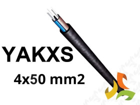 Kabel YAKXS 4x50 mm2 SE (0,6/1kV) ziemny aluminiowy (bębnowy) G-007064 TELEFONIKA