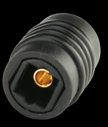 Optical-fibre adapter TOSLINK coupler/TOSLINK coupler