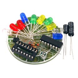 Płynące światło po okręgu LED - zestaw do samodzielnego montażu