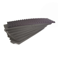 Wkładka z pianki, numer: Nanuk 988, do użytku z: Nanuk 988, Egg Crate/prostokątny, 41.8125 x 13.75 x 11.5cal