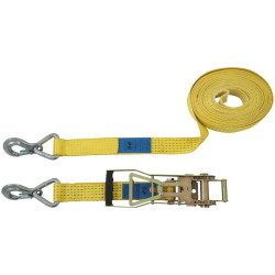 Petex 43193119 Double Strap Low Lashing 2500 Dan Long-Handle Ratchet 10M