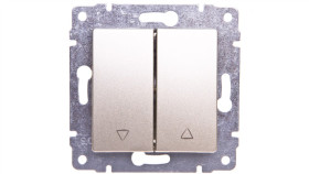 Vena Przycisk Żaluzjowy Satyna 515018