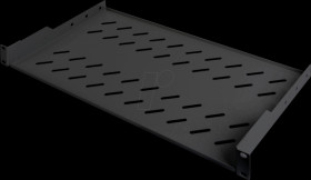 DN-19 TRAY-1-SW 19" shelf, 1U, black