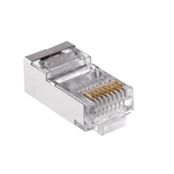 WTYK TELEFONICZNY KOMPUTEROWY 8p8c RJ45 + EKRAN - 10szt