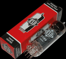 7189RSD Electron tube, power tube, Noval, 9-pin, 6.3 V