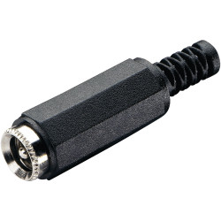 BKL 072208 Electronic Straight Coupler 5.5mm External 2.1mm Internal