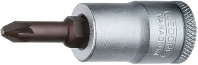 Gedore IKS 30 PZD 2 1640976 krzyżakowy Pozidriv Końcówka wkrętaka 0 mm PZ 2 3/8" (10 mm)