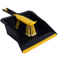 Bulldozer HQ.8015/BY Heavy-duty Dustpan and Brush Set