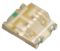 LED, SMD, zielona/żółta, 4-Pin, 2,5 V, 100°, Kingbright