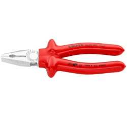 Szczypce uniwersalne chromowane VDE 1000V 200mm KNIPEX 03 07 200