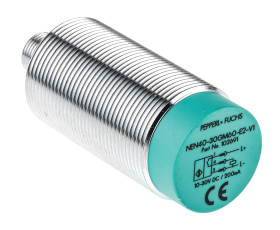 Czujnik zbliżeniowy M30 Indukcyjny 40 mm Pepperl + Fuchs Niewpuszczany 10 → 30 V DC długość 73.5mm Gwintowany