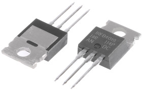 MOSFET Typ N-kanałowy 17 A TO-220 150 V Rozszerzenie 3-pinowy Otwór przelotowy 80 W Infineon 95 mΩ IRFB4019PBF