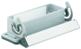 Surface mount housing, size A16, die-cast aluminum, longitudinal bow locking, IP65, 1664920000