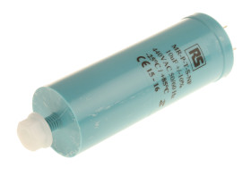 Kondensator foliowy 10μF 440V ac RS PRO Polipropylenowe Montaż śrubowy ±10