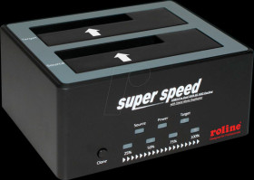 01.16.22 Docking station 2x 2.5/3.5 SATA, USB 3.0, clone function