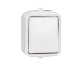 Łącznik oświetlenia WNt-100C 1 biegunowy IP44 biały SCHNEIDER