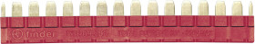 Mostek grzebieniowy Finder 093.16.1 250 V/AC Ilość styków: 16 1 szt.