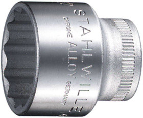 Stahlwille 45 A 19/32 02410035 Podwójny sześciokąt Nasadka 19/32" 3/8" (10 mm)