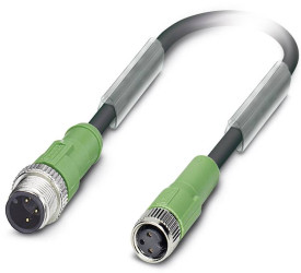 Kabel do czujników/elementów wykonawczych Phoenix Contact SAC-3P-M12MS/ 0,6-170/M 8FS 1538403, złącze żeńskie M8, proste