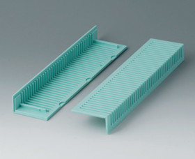 Side trim, ABS, (L x W x H) 249.34 x 51.97 x 24.8 mm, lagoon, B2021005