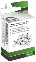 Quadrios 2102CA120 Zestaw dławnic kablowych 2102CA120, PG7, 1 zest.