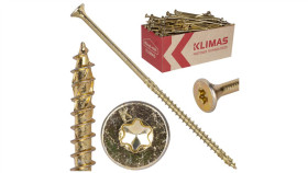 Wkręty Ciesielskie Z Łbem Stożkowym I Gniazdem Torx 5X120 Master Wkręt-Met...