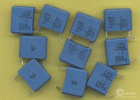 6,8nF/1000V r=15mm WIMA KONDENSATOR