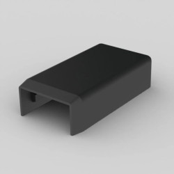 Pokrywa końcowa LHD 20x10 8921 FB czarna