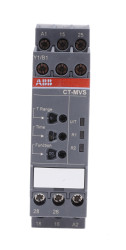 Timer Relay Szyna DIN 24 → 240 V ac, 24 → 48V dc DPDT 2-stykowy ABB SPDT 0.05 s → 300h 1SVR