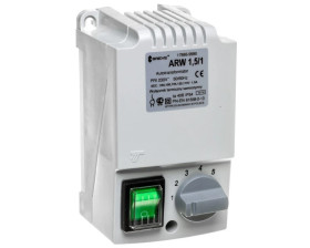 Regulator prędkości obrotowej 1-fazowy ARW 1,5/1 230V 1,5A IP54 17886-9990