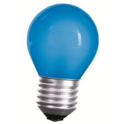 LED E27 kulka 1W 230V niebieska SPECTRUM 11797