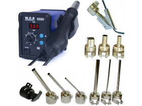 Spawarka plastiku WEP 858D +12szt dysz, w tym BUT ŻELAZKO