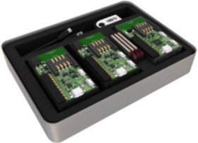 Zestaw uruchomieniowy Autorska technologia IQRF Sieć typu punkt-punkt lub mała sieć 3 urządzeń Autorska technologia