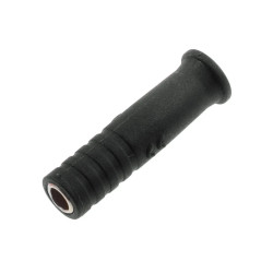 Gniazdo na przewód 2mm izolowane 10A, czarne