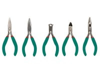 UM124.00 Komplet szczypiec uniwersalnych, mini: szczypce, obcinaczki. kombinerki - komplet 5 sztuk