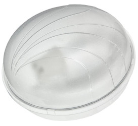 Oprawa oświetleniowa PUMA okrągła 25W E27 biała podstawa, klosz przeźroczysty D.3188