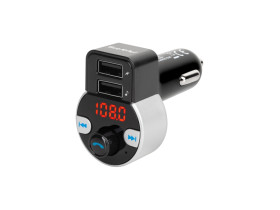 Transmiter samochodowy z funkcją bluetooth (2 gniazda USB)