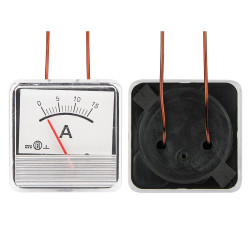 Amperomierz 15A kwadratowy+bocznik DRUTY
