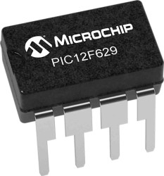 Mikrokontroler Microchip PIC12F629 PDIP 8-pinowy Montaż powierzchniowy PIC 1,75 kB 8bit CAN: 20MHz RAM:64 B Ethernet: