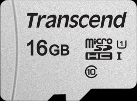 TS16GUSD300S microSDHC memory card, 16 GB, Transcend 300S, class 10