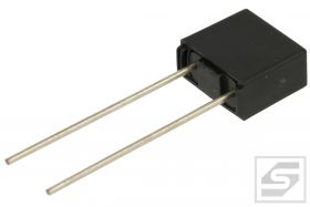 Bezpiecznik kubkowy 1.60A/250V HBE 6ET1160 zwłoczny prostokątny; RoHS