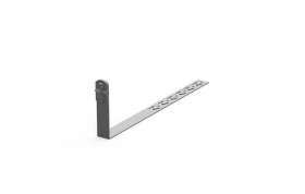 Uchwyt pod dachówkę L-330mm H-100mm ocynk z zaczepami skręcany 10.2.1/Z/S OG /91003302/